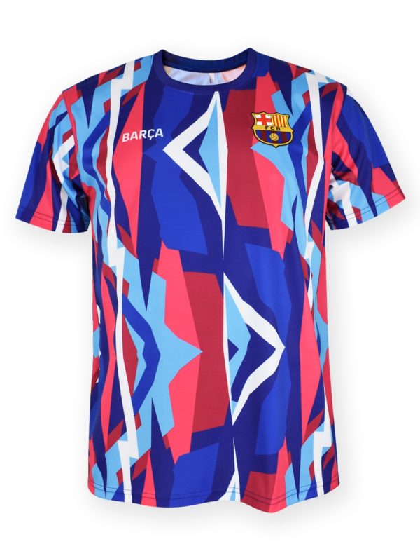 FCB .CAMISETA ENTRENO MULTICOLOR